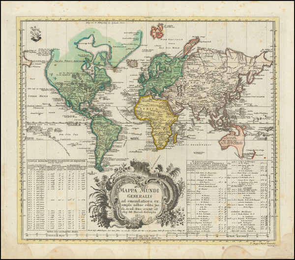 50-World Map By Leonard Von Euler