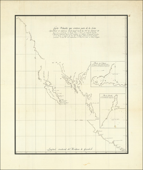 37-Alaska and British Columbia Map By Anonymous / Francisco de Eliza / James Colnett