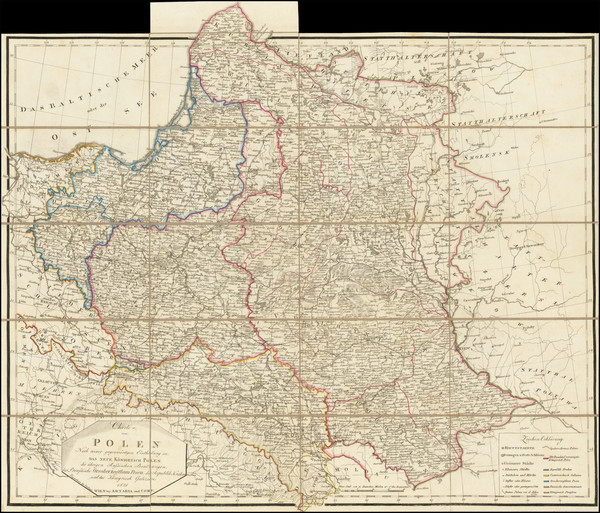 42-Poland, Ukraine and Baltic Countries Map By Artaria & Co.
