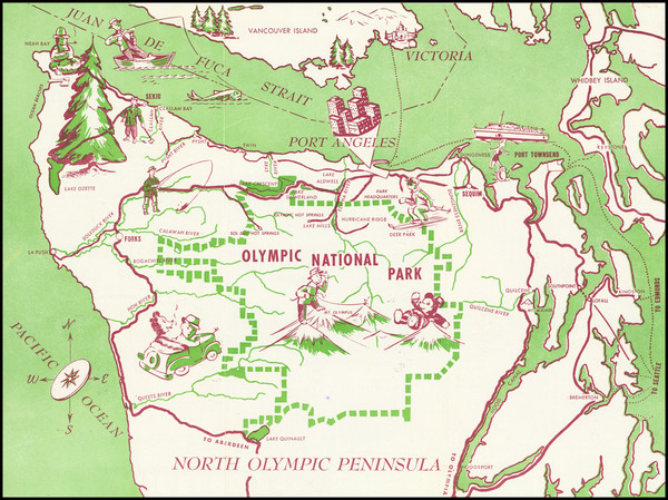 47-Washington and Pictorial Maps Map By 