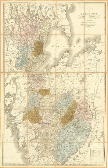 4-Sweden Map By Samuel Gustaf Hermelin