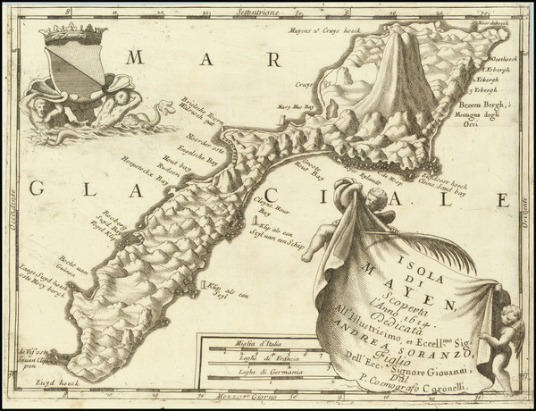 8-Polar Maps and Russia Map By Vincenzo Maria Coronelli