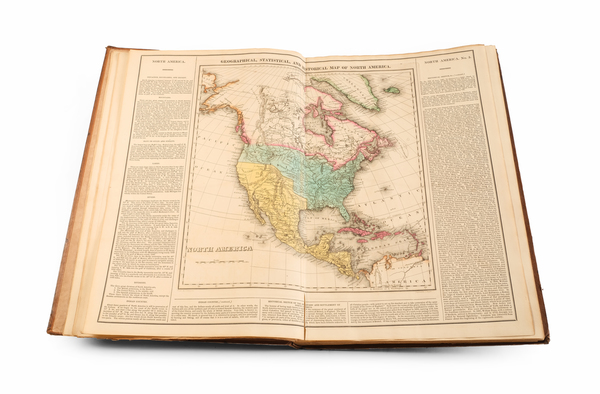 42-United States and Atlases Map By Henry Charles Carey  &  Isaac Lea