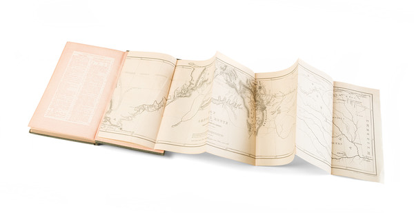 19-Southwest and Rare Books Map By Gwinn Harris Heap