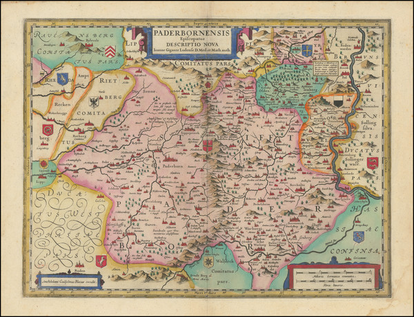 89-Mitteldeutschland Map By Willem Janszoon Blaeu