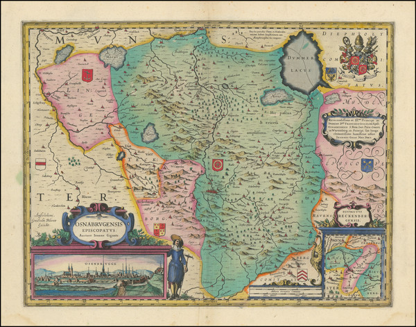 16-Norddeutschland Map By Willem Janszoon Blaeu