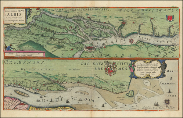 1-Norddeutschland Map By Willem Janszoon Blaeu