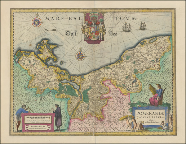 79-Norddeutschland Map By Willem Janszoon Blaeu