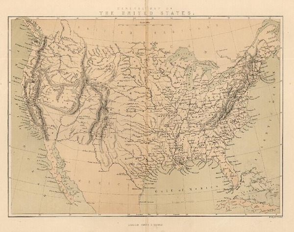 81-United States Map By Virtue & Co.