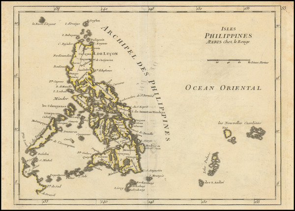 79-Philippines Map By Georges Louis Le Rouge