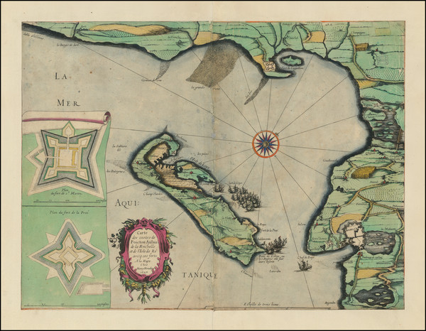 99-Grand Sud-Ouest Map By Henricus Hondius