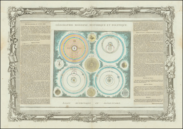 99-Celestial Maps Map By Louis Brion de la Tour
