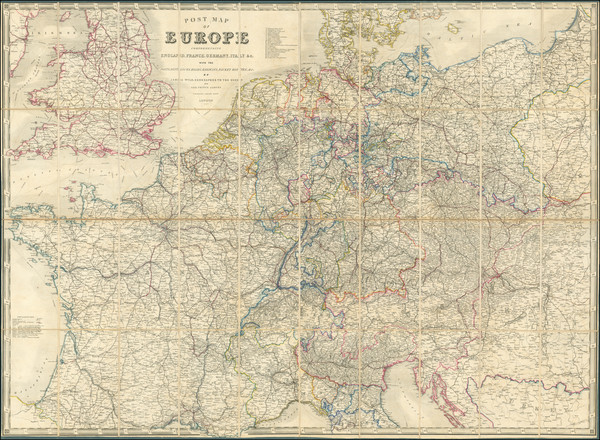 50-Europe Map By James Wyld