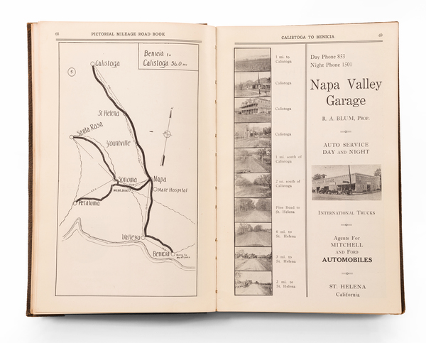 4-California and Rare Books Map By Philip S. Cole