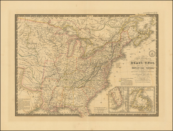 8-United States Map By Adrien-Hubert Brué