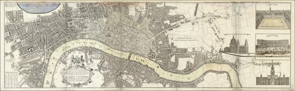 22-London Map By Homann Heirs