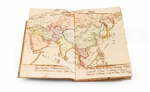 79-Atlases and Rare Books Map By Georges Materne