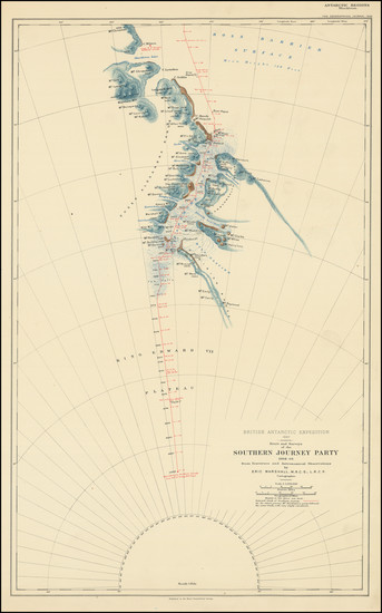 47-Southern Hemisphere and Polar Maps Map By Royal Geographical Society