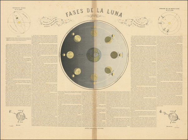 26-Celestial Maps Map By Astort Hermanos