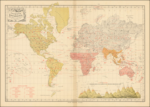 9-World Map By Otto Neussel  / Astort Hermanos