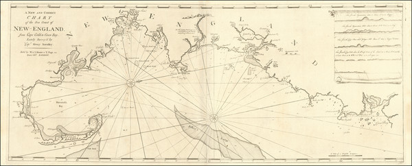 90-New England and Massachusetts Map By Mount & Page