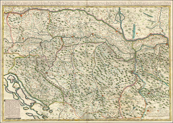 22-Croatia & Slovenia, Bosnia & Herzegovina and Serbia & Montenegro Map By Etienne Bri