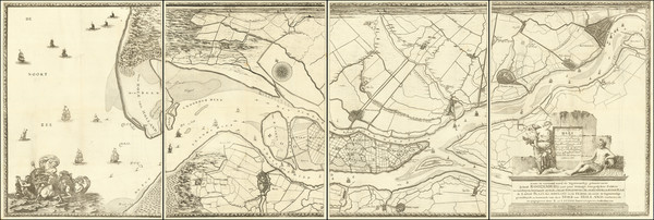 80-Netherlands Map By Reiner & Joshua Ottens