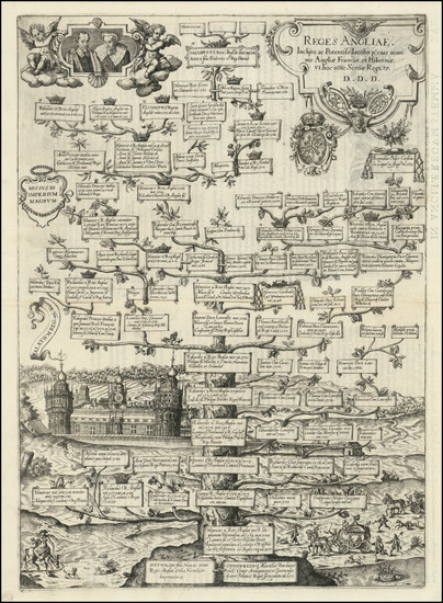 68-British Isles and England Map By Antonio Albizzi