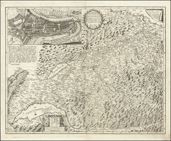 27-Switzerland Map By Albrecht  Zollinger  / F.L. Boizot 