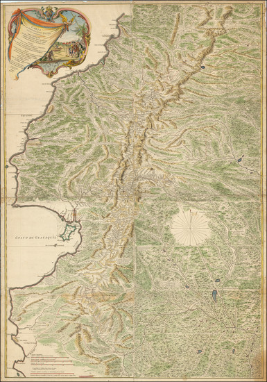 6-Colombia and Peru & Ecuador Map By Pedro Vincente Maldonado