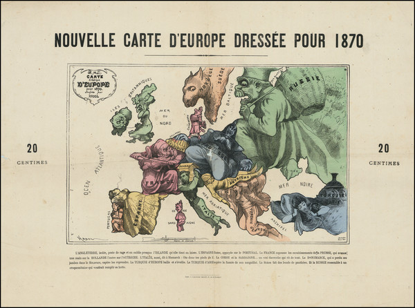 11-Europe and Curiosities Map By Paul Hadol