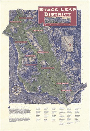 64-California and Other California Cities Map By Rik Olson