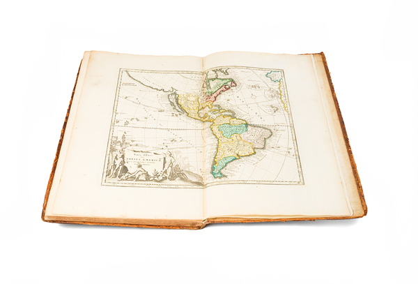 16-Atlases Map By Johann Christoph Weigel