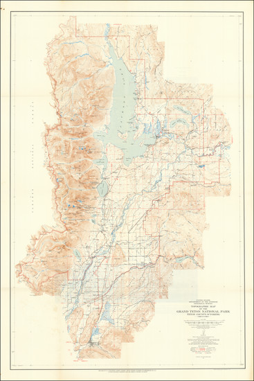 2-Wyoming Map By U.S. Geological Survey