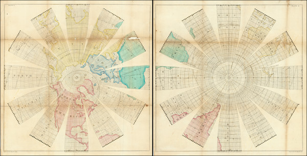 91-World and Polar Maps Map By John Churchman