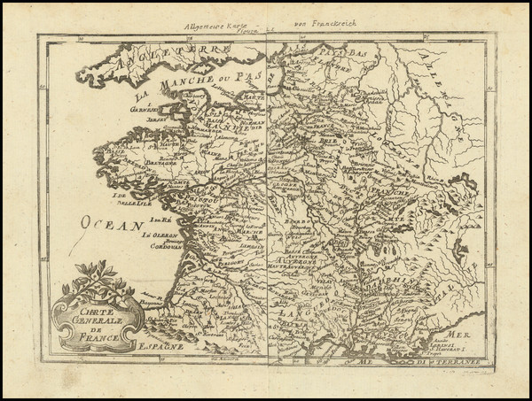 0-France Map By Alain Manesson Mallet