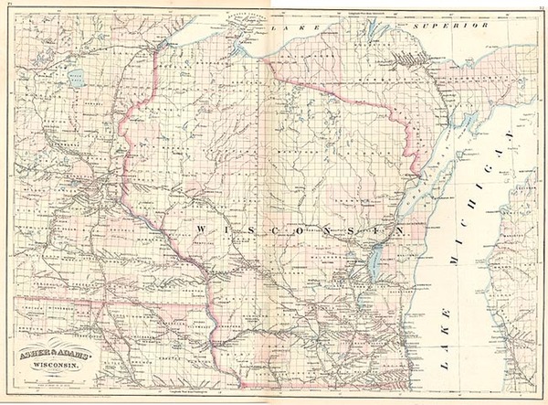 27-Midwest Map By Asher  &  Adams