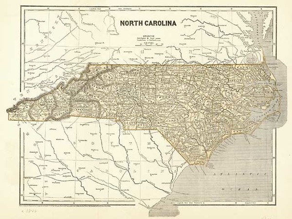 53-Southeast Map By Sidney Morse  &  Samuel Breese