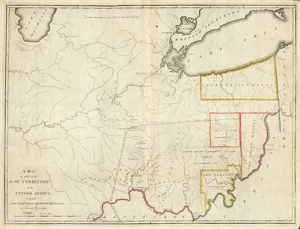 41-Mid-Atlantic, South and Midwest Map By Samuel Lewis