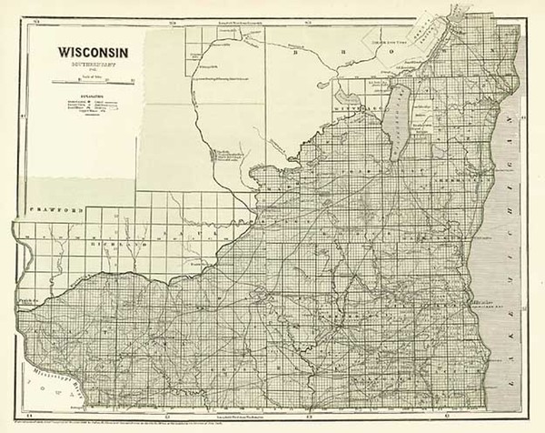 66-Midwest Map By Sidney Morse  &  Samuel Breese