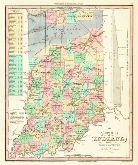 78-Midwest Map By Henry Schenk Tanner