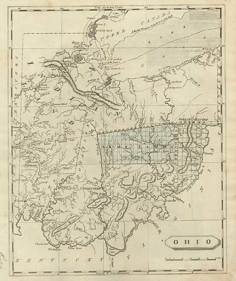 57-Midwest Map By Aaron Arrowsmith  &  Samuel Lewis