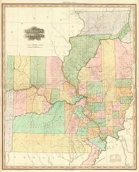 34-Midwest and Plains Map By Henry Schenk Tanner