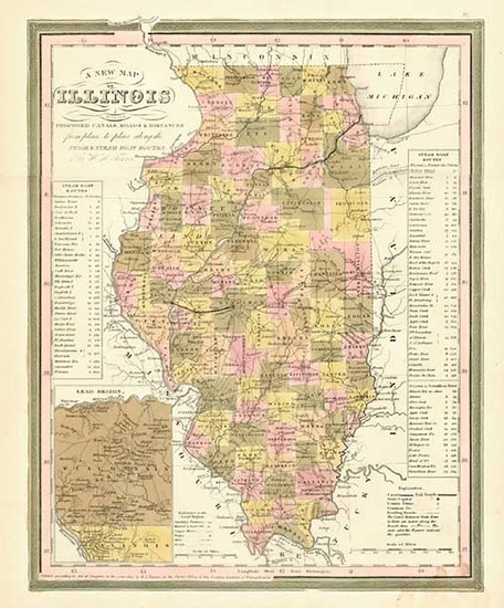 37-Midwest Map By Henry Schenk Tanner