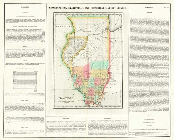 73-Midwest Map By Henry Charles Carey  &  Isaac Lea