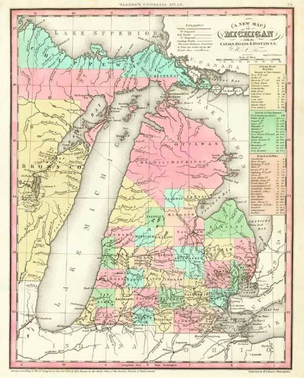 45-Midwest Map By Henry Schenk Tanner