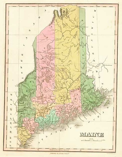 5-New England Map By Anthony Finley