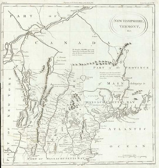 63-New England Map By Thomas Conder