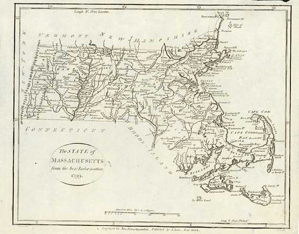 42-New England Map By John Payne