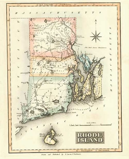 26-New England Map By Fielding Lucas Jr.